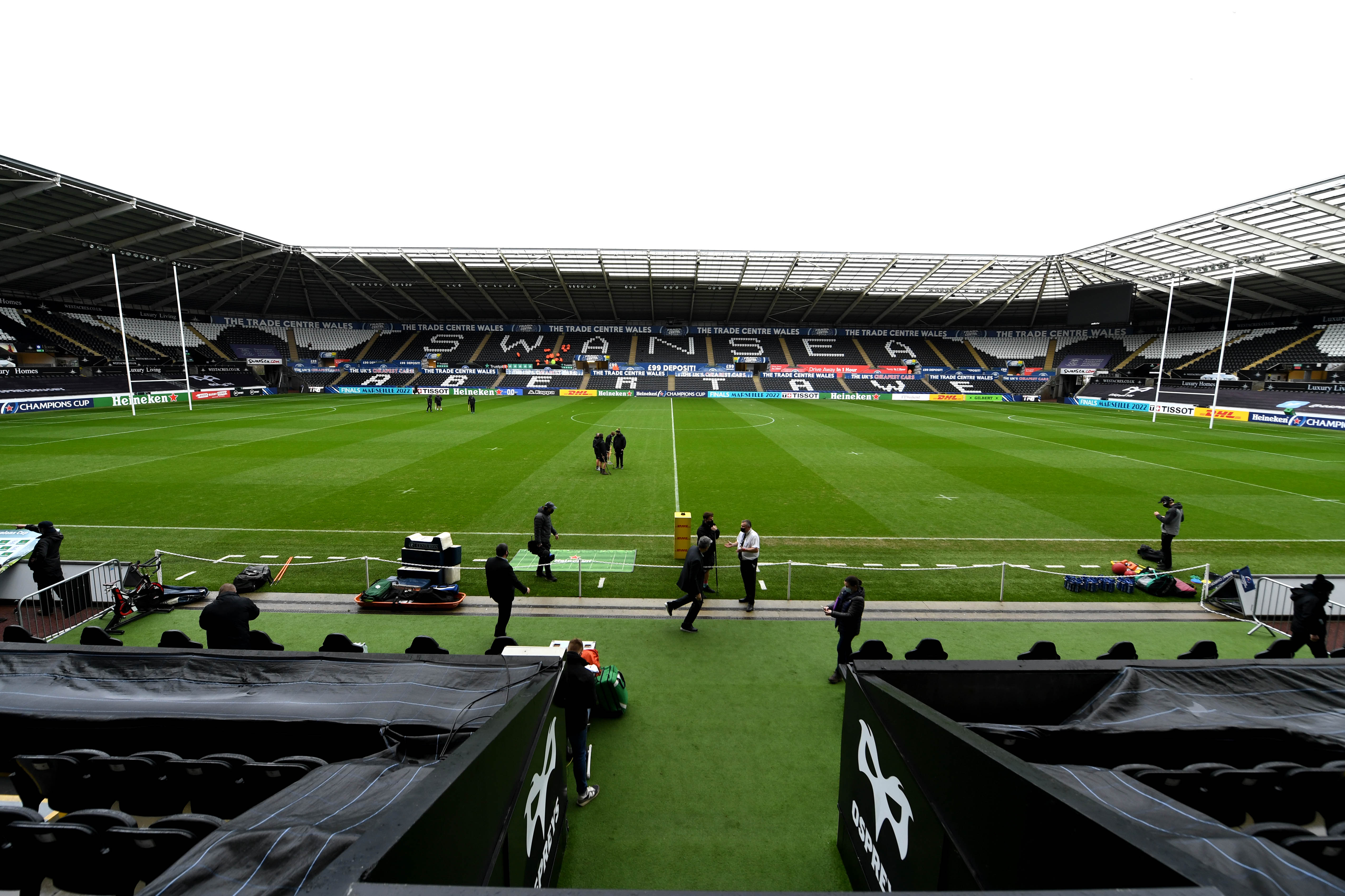 Ospreys v Racing 92 behind closed doors Ospreys